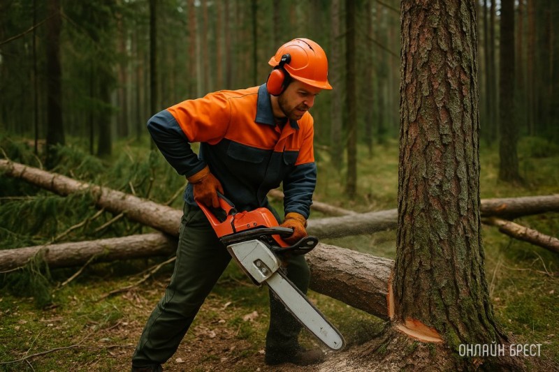 В Брестской области вальщик предстанет перед судом за смерть коллеги по неосторожности