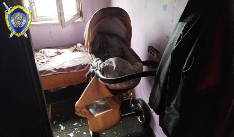 На пожаре в Каменецком районе погибли двое маленьких детей