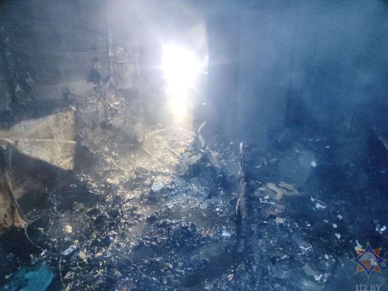 Подробности пожара в Барановичах, где погибли три человека