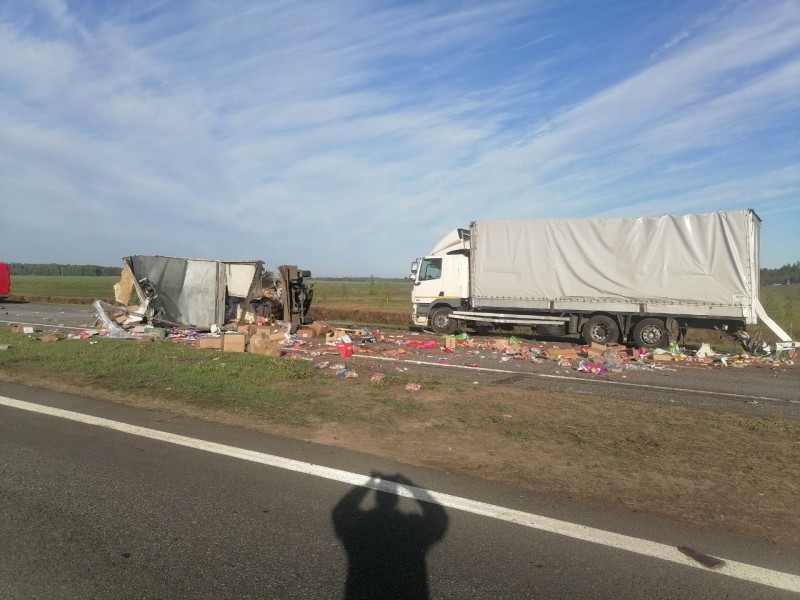 Жесткое ДТП на трассе М-1 в Ивацевичском районе