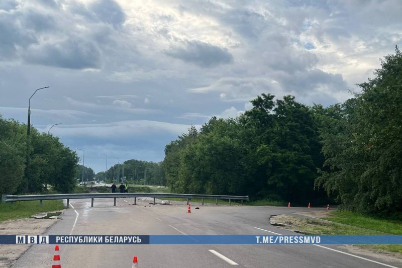 Трагедия в Бресте: на мотоцикле разбились насмерть мужчина и женщина