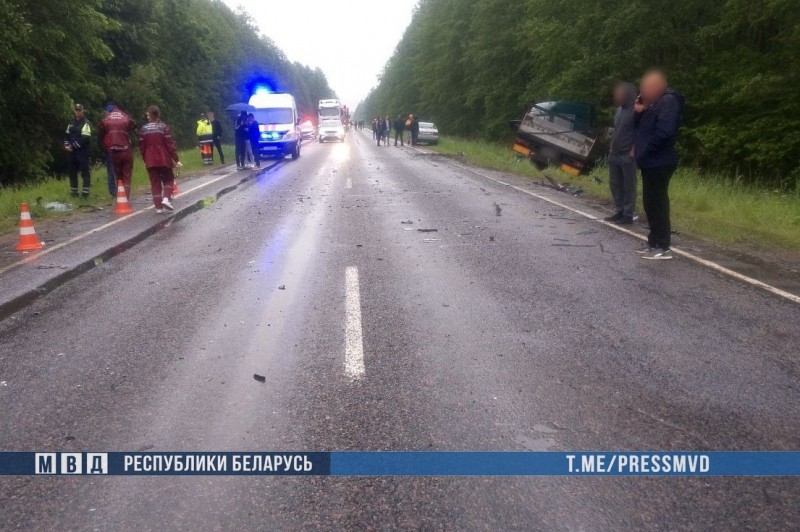 Страшное ДТП произошло на Гомельщине — трое погибших