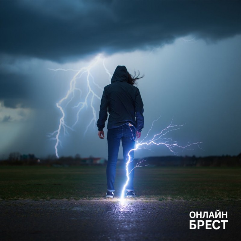 В Брестской области мужчину убила молния