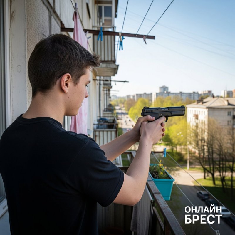 18-летний брестчанин стрелял с балкона из пневматики — чем это обернулось 18-летний брестчанин стрелял с балкона из пневматики — чем это обернулось