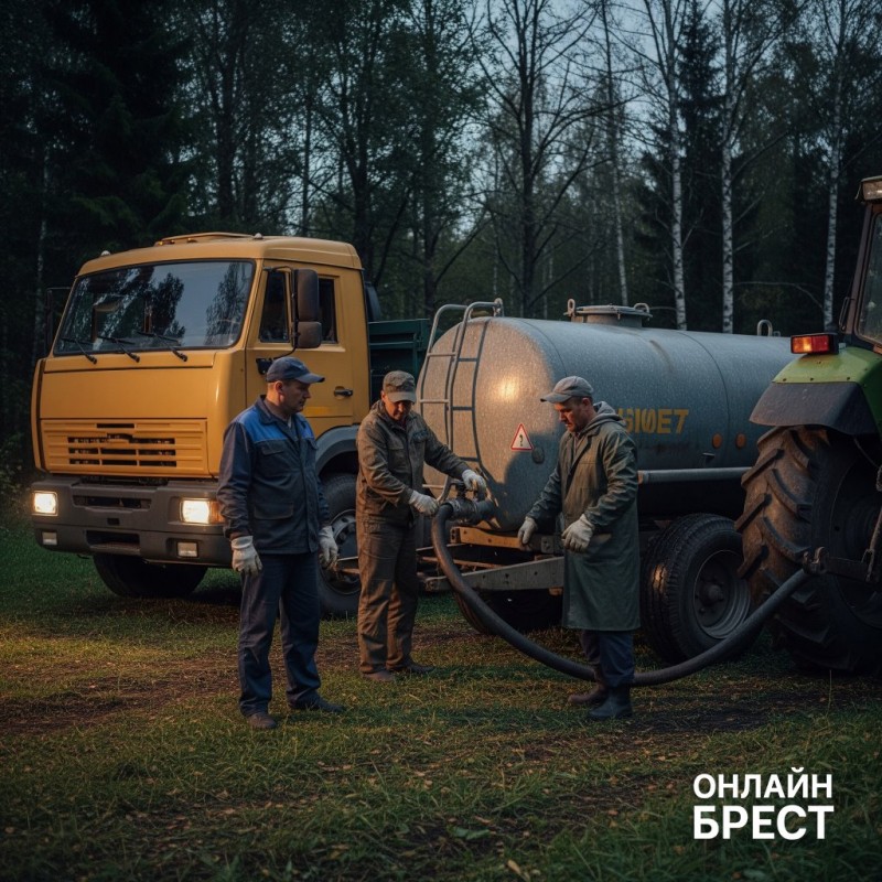 В Березовском районе водитель и его друзья слили удобрения из служебного МАЗа
