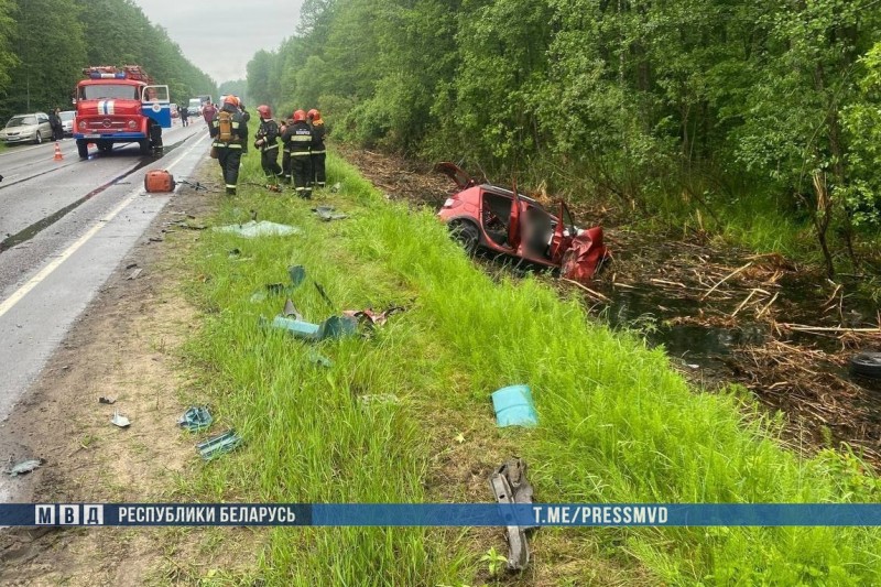 Страшное ДТП произошло на Гомельщине — трое погибших