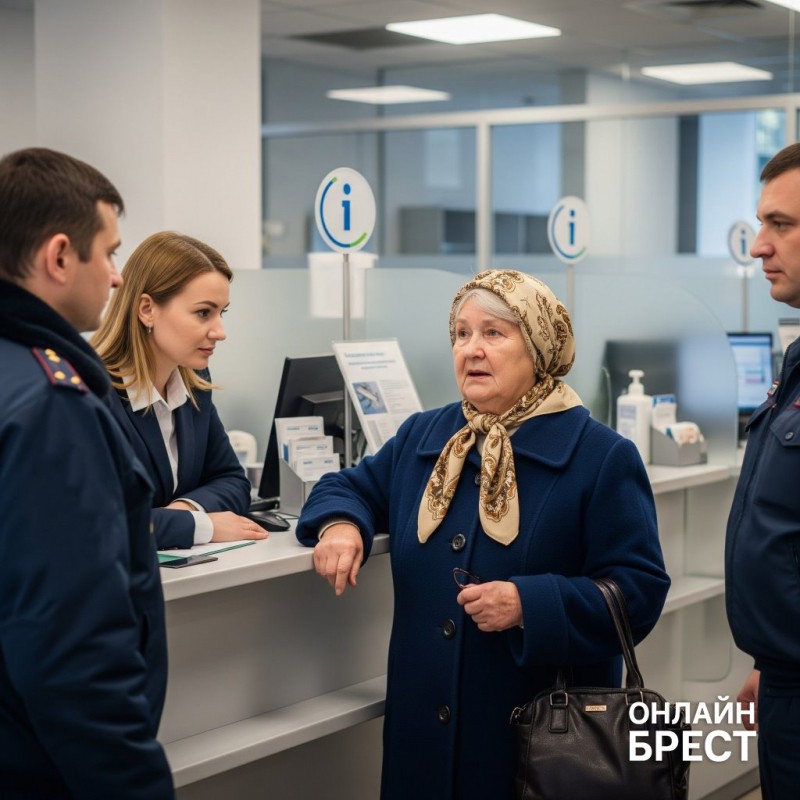 Сотрудник банка спас брестчанку от аферистов Сотрудник банка спас брестчанку от аферистов